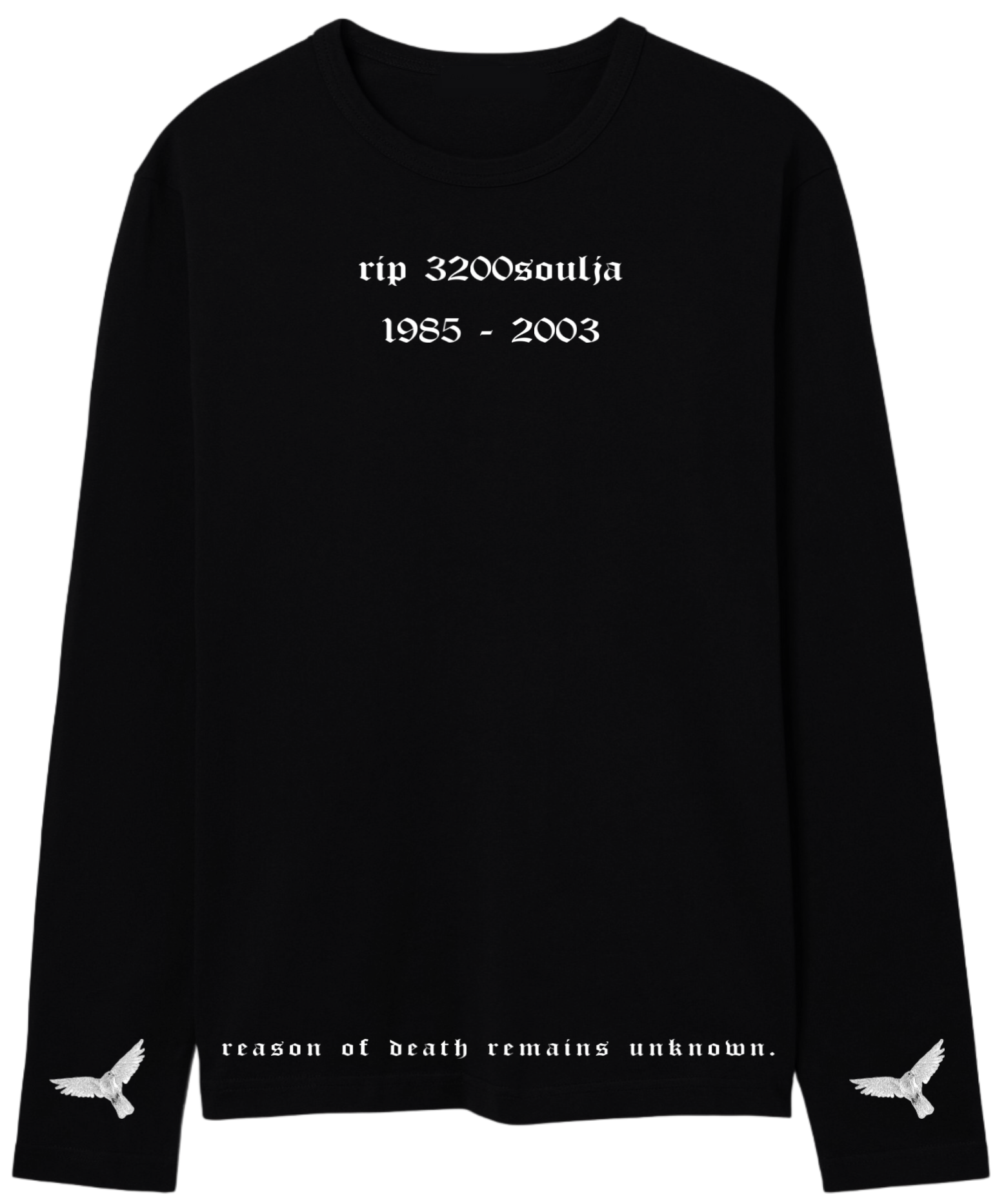 rip 3200soulja long sleeve