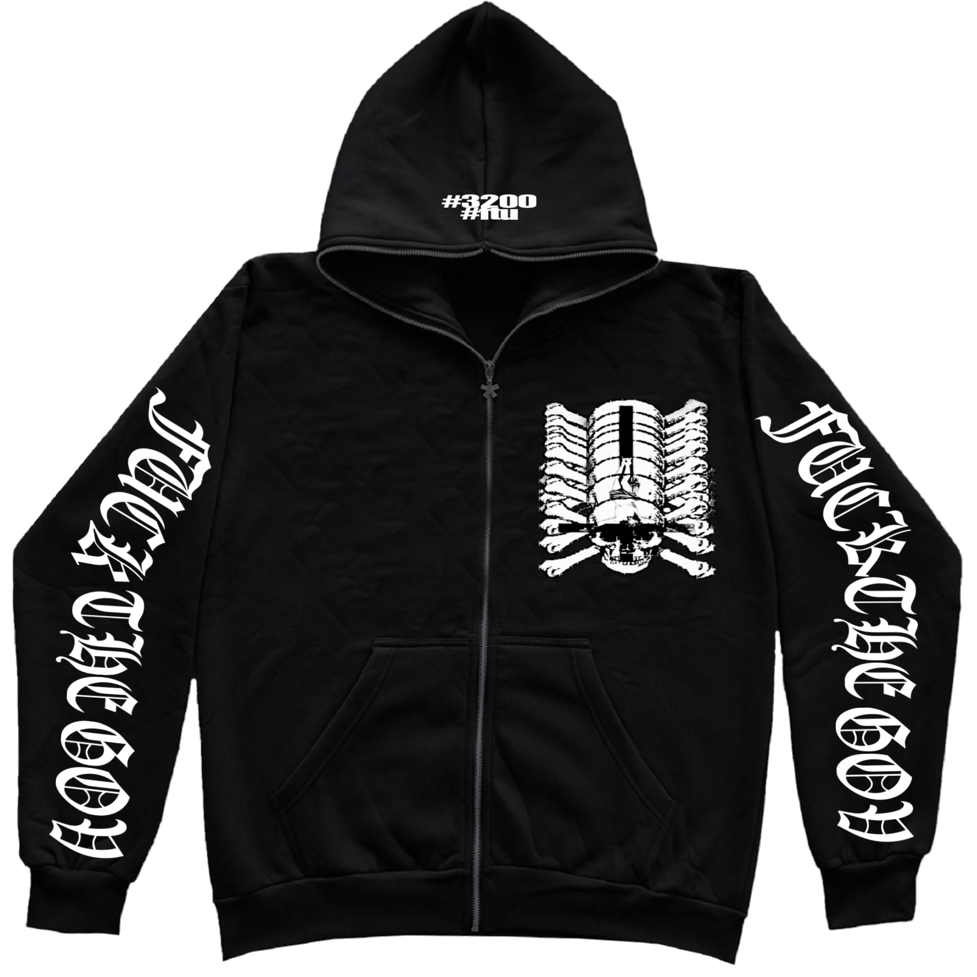 3200 zip up hoodie