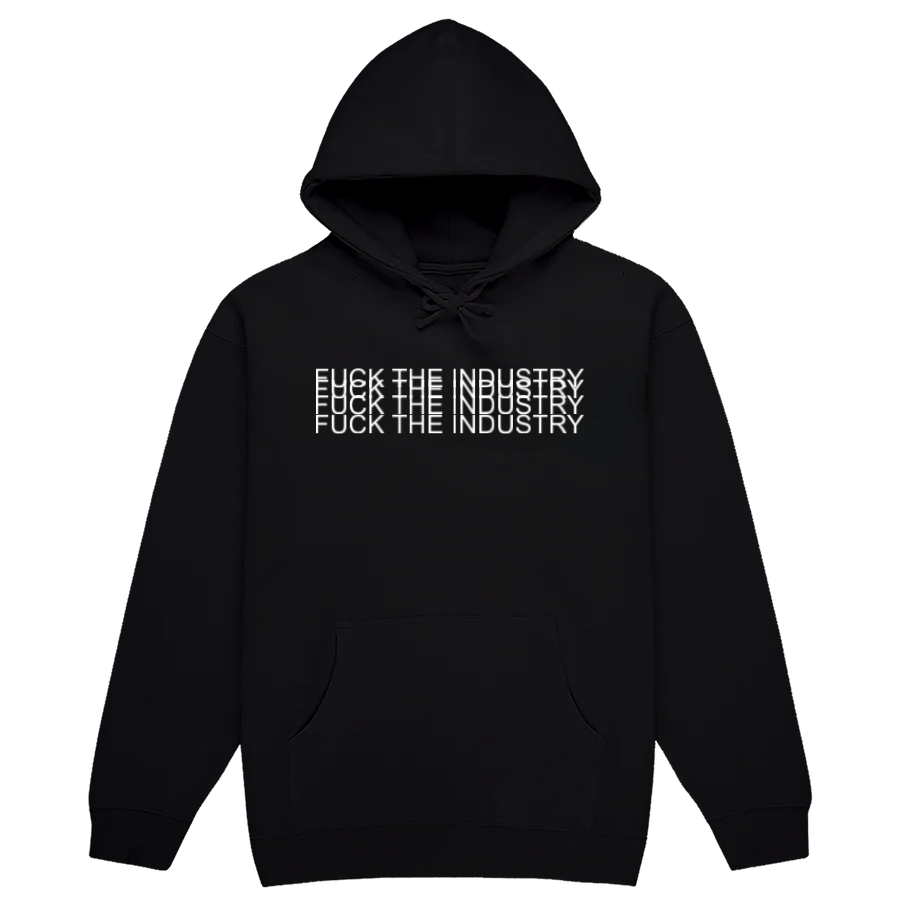 “fuck the industry” hoodie